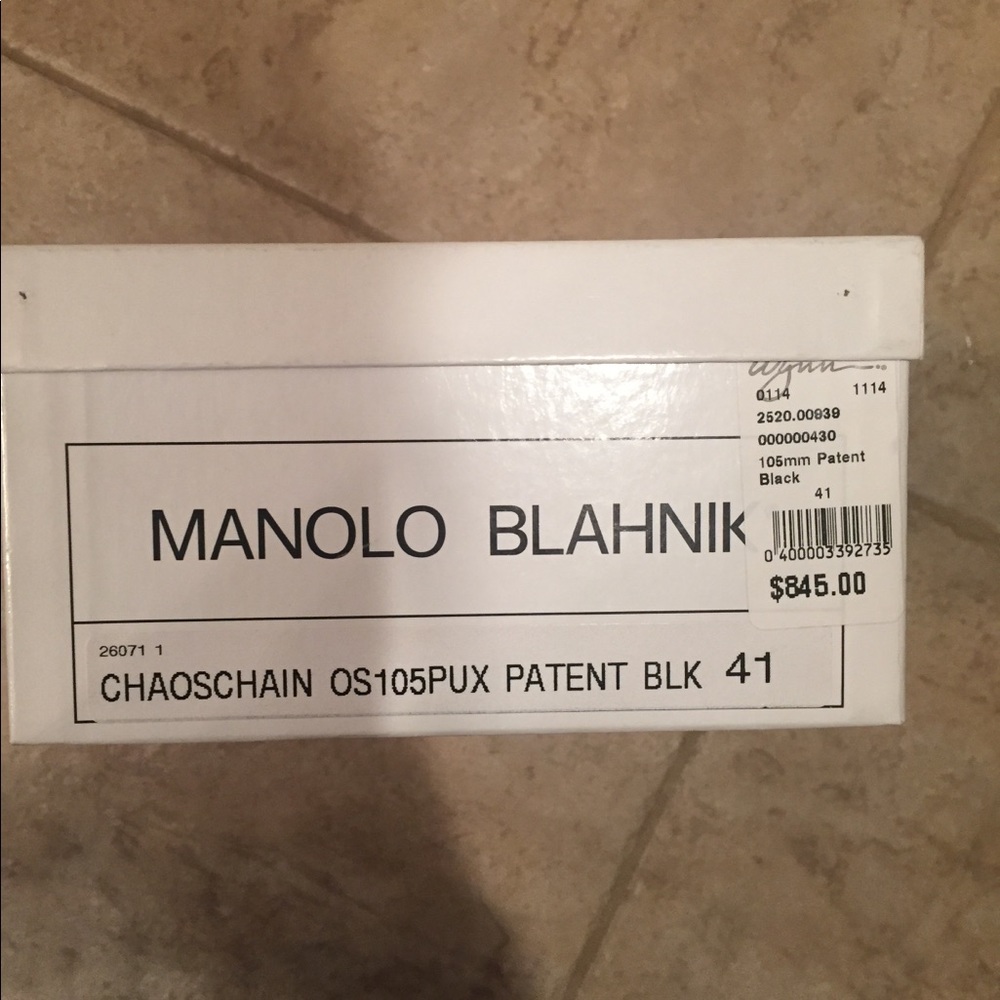 Manila Blahnik Chaos Chain Pumps - Picture 2 of 5